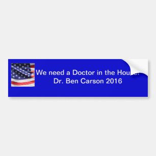 Adesivo Para Carro Ben Carson em 2016!