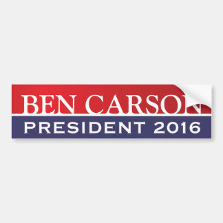 Adesivo Para Carro Ben Carson para o presidente