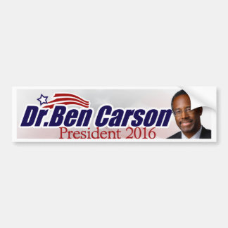 Adesivo Para Carro Ben Carson para o presidente autocolante no vidro