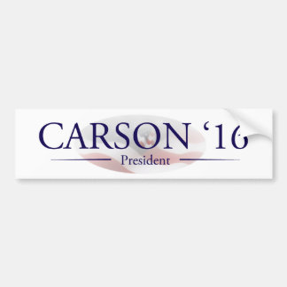 Adesivo Para Carro Ben Carson para o presidente Presente