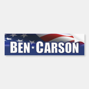 Adesivo Para Carro Ben Carson - presidente 2016