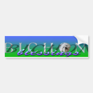 Adesivo Para Carro bênçãos logo_edited-2 do bichon
