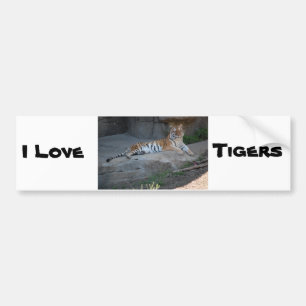 Adesivo Para Carro Bengala Tiger Love