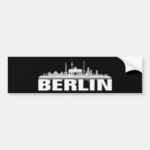 Adesivo Para Carro Berlim cidade Skyline - autocolantes de automóvel