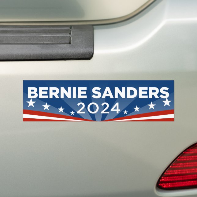 Adesivo Para Carro Bernie 2024 (No carro)