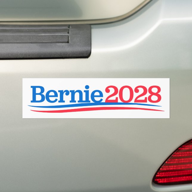 Adesivo Para Carro Bernie 2028 (No carro)