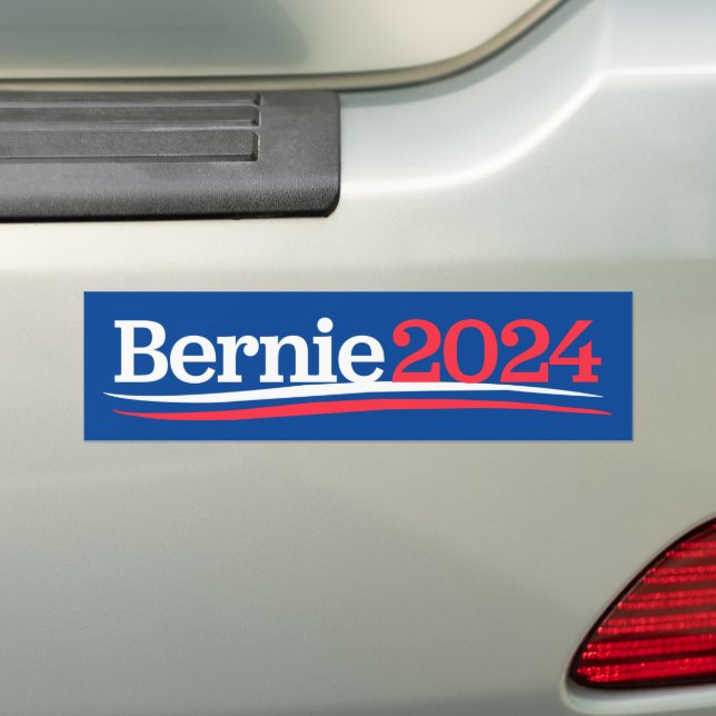 Adesivo Para Carro Bernie Sanders 2024 Bernie 2024 (No carro)