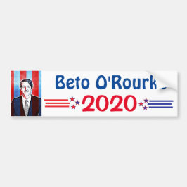Adesivo Para Carro Beto O'Rourke para o Presidente 2020