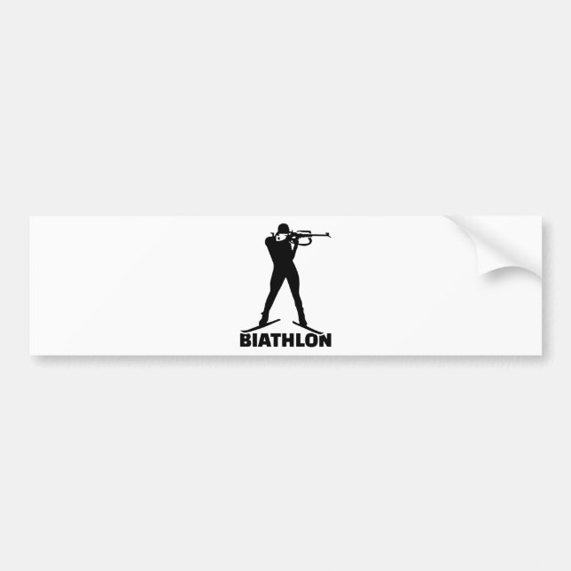 Adesivo Para Carro Biathlon (Frente)