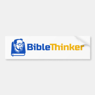 Adesivo Para Carro BibleThinker Bumper Sticker