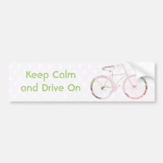 Adesivo Para Carro Bicicleta floral feminino