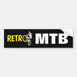 Adesivo Para Carro Bicicleta Retro Mountain