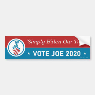 Adesivo Para Carro Biden 2020 Bumper Sticker
