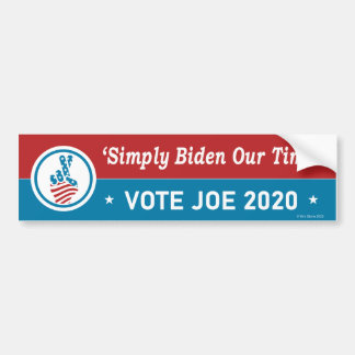 Adesivo Para Carro Biden 2020 Bumper Sticker