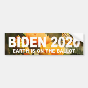 Adesivo Para Carro Biden 2020 Earth Está Na Votação
