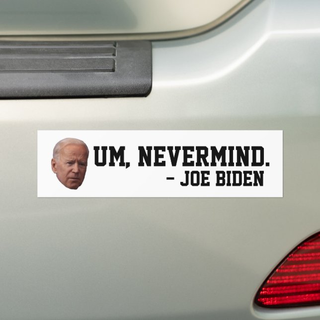 ADESIVO PARA CARRO BIDEN BIDEN SENILE BUMPER STICKERS (No carro)