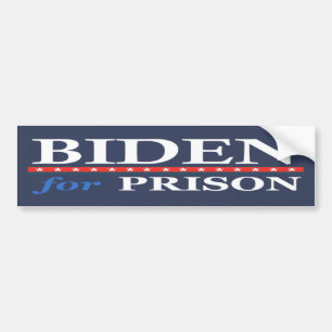 Adesivo Para Carro BIDEN FOR PRISON Banner