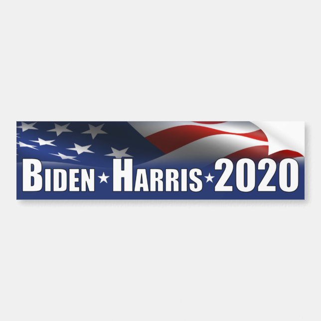 Adesivo Para Carro Biden Harris 2020 (Frente)