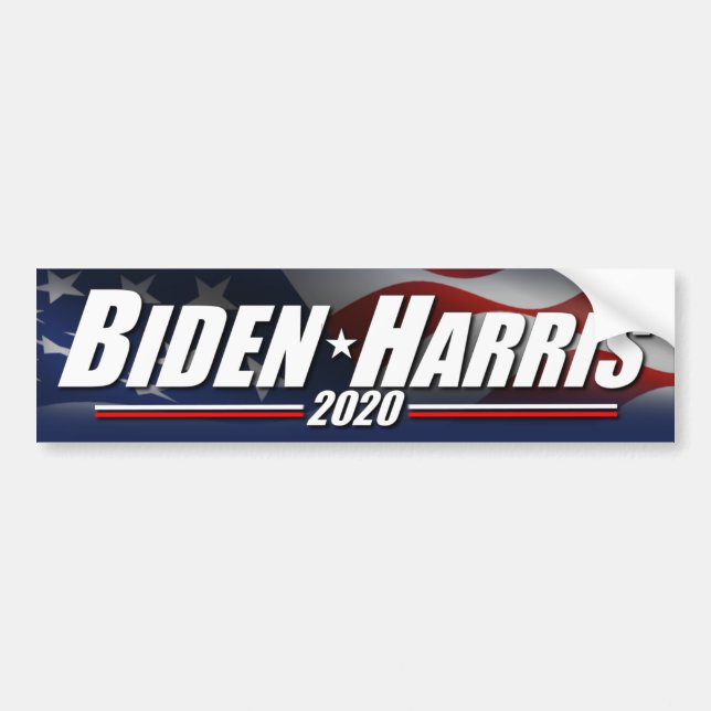Adesivo Para Carro Biden Harris - 2020 (Frente)