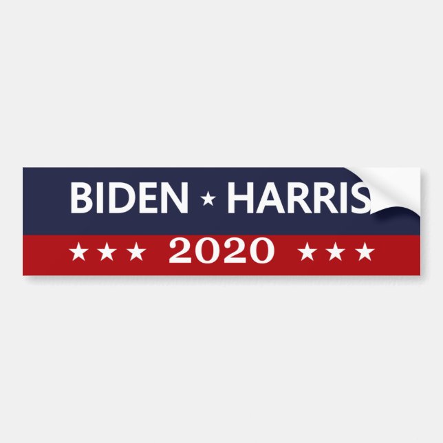 Adesivo Para Carro Biden Harris 2020 (Frente)