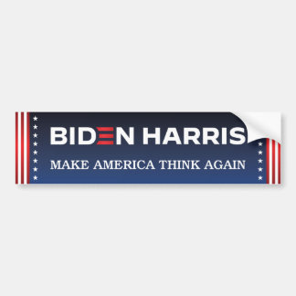 Adesivo Para Carro Biden Harris 2020 Faz a América Pensar Novamente