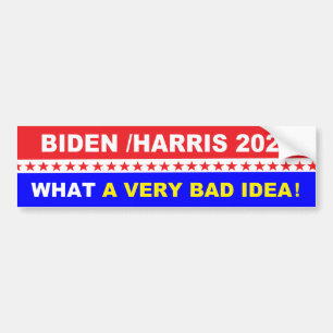 Adesivo Para Carro Biden Harris Que Má Ideia