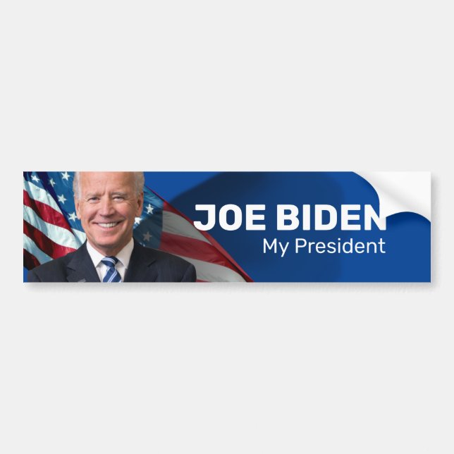 Adesivo Para Carro Biden Meu Presidente (Frente)