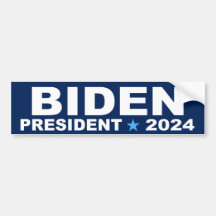 Biden Presidente 2024 para-choques