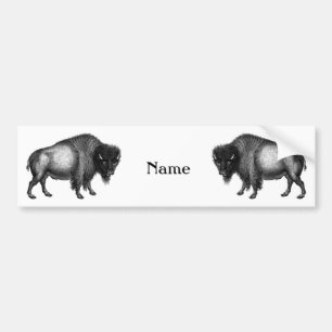Adesivo Para Carro Big Bison Buffalo Thunder_Cove