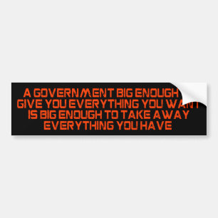 Adesivo Para Carro big_government