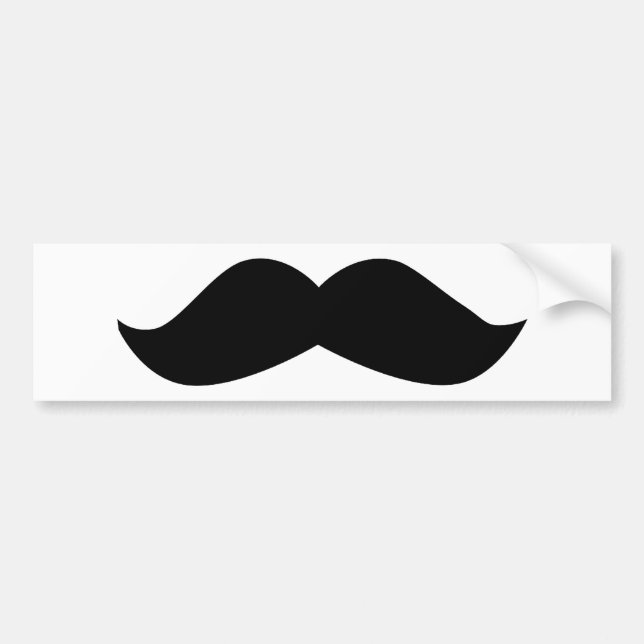 Adesivo Para Carro Bigode (Frente)