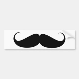 Adesivo Para Carro bigode símbolo de vintagem bigode engraçado