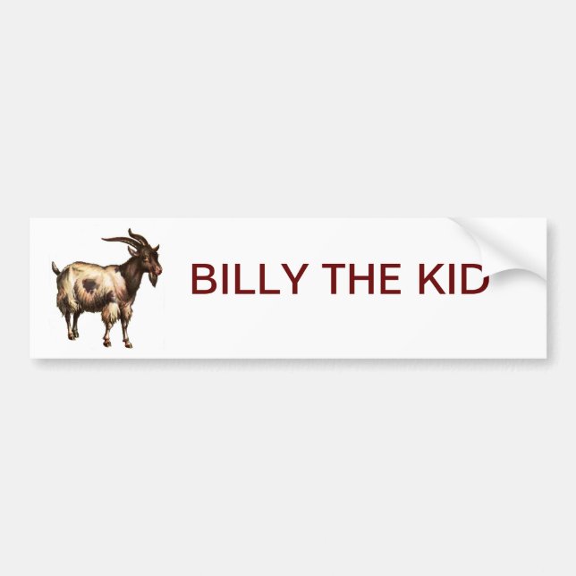 ADESIVO PARA CARRO BILLY O MIÚDO (Frente)