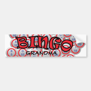 Adesivo Para Carro Bingo "nome" sobre bolas do Bingo