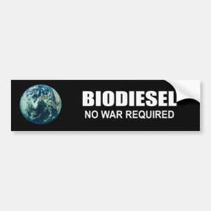 Adesivo Para Carro Biodiesel: Sem guerra exigido