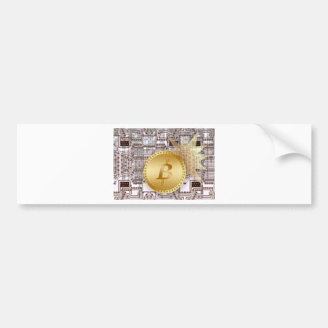 Adesivo Para Carro Bitmoeda 18 (Frente)