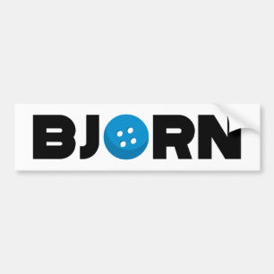 Adesivo Para Carro Bjorn button