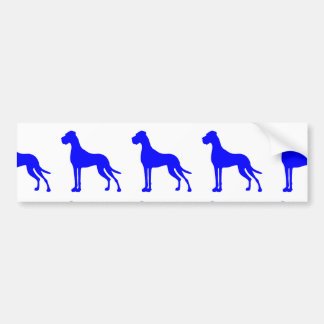 Adesivo Para Carro Blue Great Dane