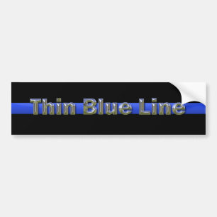 Adesivo Para Carro Blue Line fino croma o texto