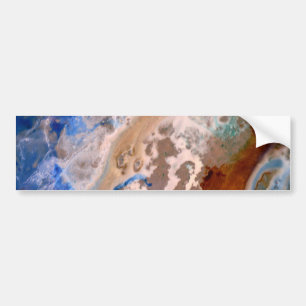 Adesivo Para Carro Blue Van Gogh Granite