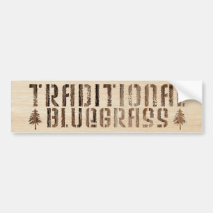 Adesivo Para Carro Bluegrass Tradicional Em Madeira
