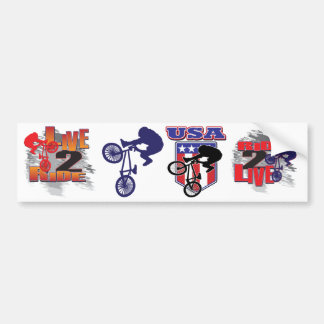 Adesivo Para Carro BMX Biker