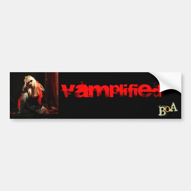 Adesivo Para Carro Boa de Vamplified (Frente)