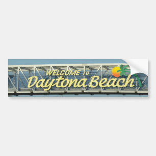 Adesivo Para Carro Boa vinda a Daytona Beach