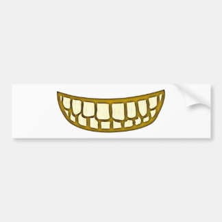 Adesivo Para Carro Boca dentes risos debochados mouth teeth grin