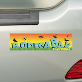 Adesivo Para Carro Bodega Bay Bumper Sticker