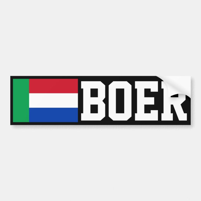 Adesivo Para Carro Boer (Frente)