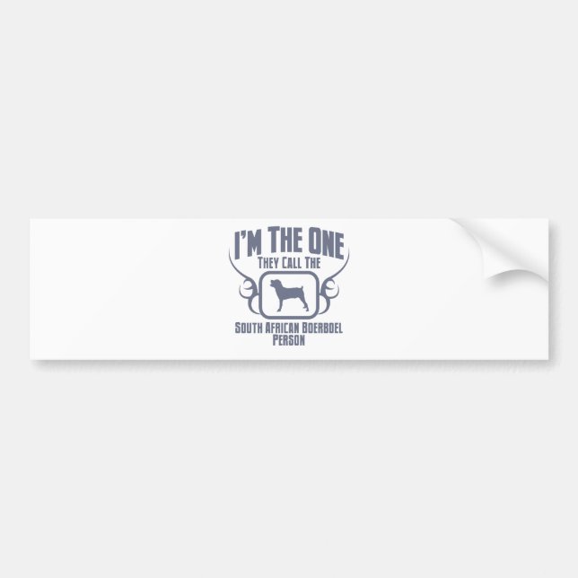 Adesivo Para Carro Boerboel (Frente)