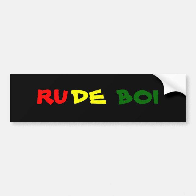 ADESIVO PARA CARRO BOI RUDE (Frente)