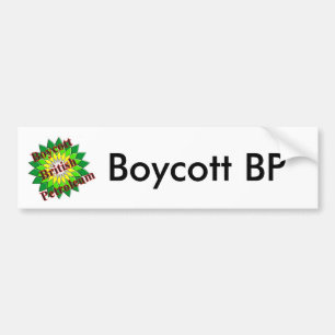 Adesivo Para Carro Boicote BP